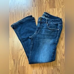 American Eagle Outfitters Dark Blue Boot Cut Jeans